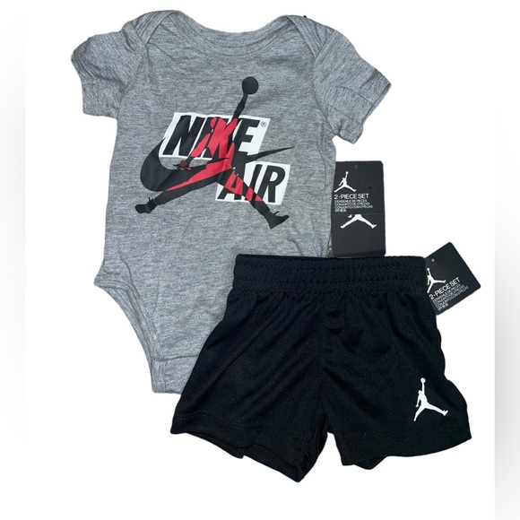 Nike Other - ✅NWT Jordan Nike Air 2 Piece Infant Set, Size 6 Months